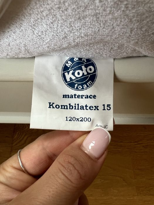 lozko 120x200 ze stelażem (mozliwość z materacem)