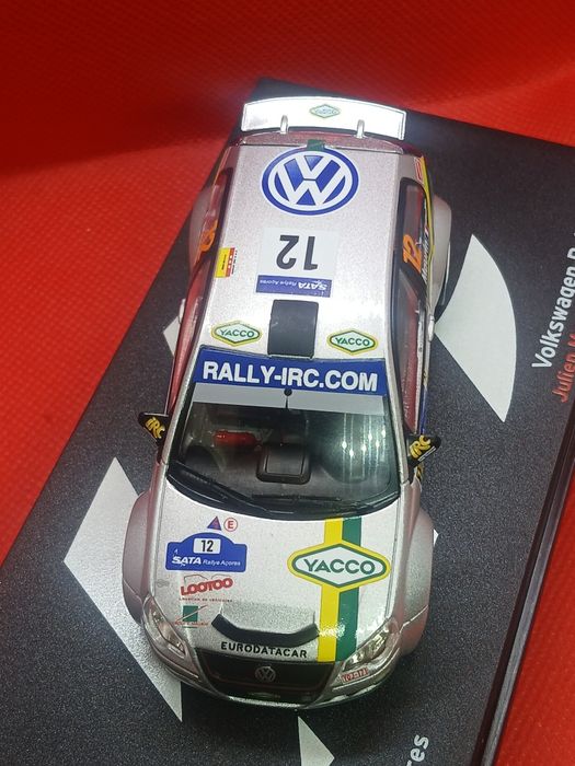 Miniatura 1/43 VW Polo Rally dos Açores  2009