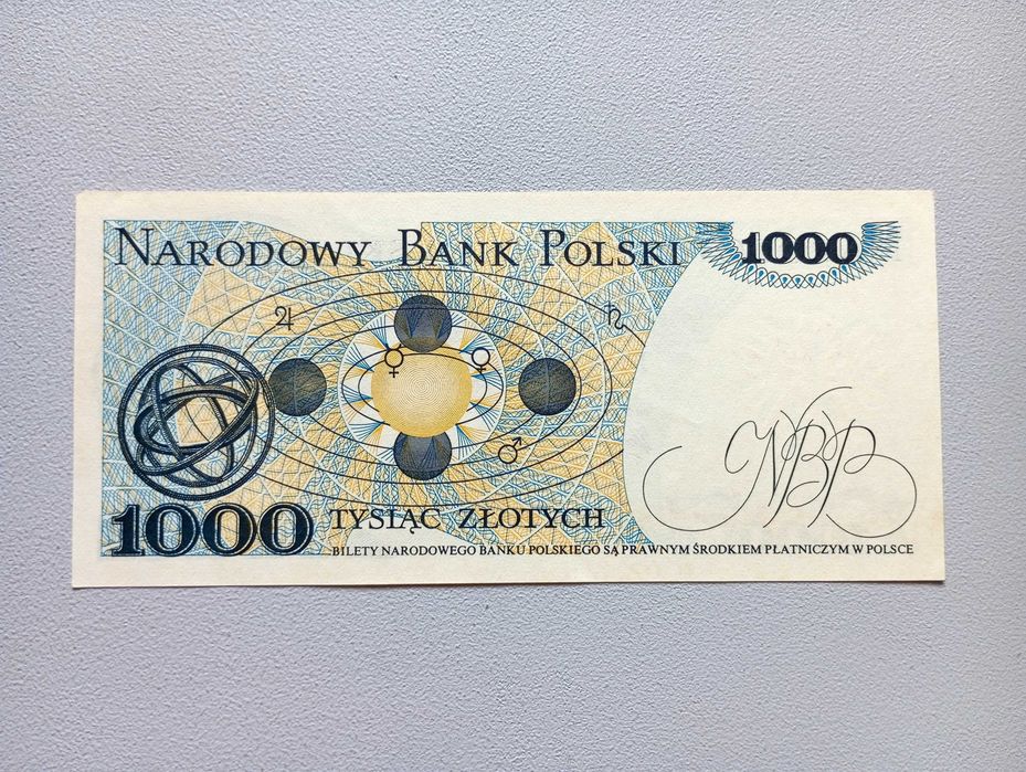 Banknot 1000 zł 1975  - L -  st.  UNC-