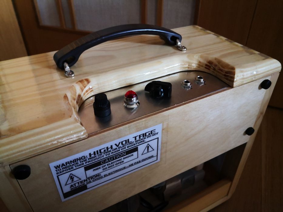 Amplificador DIY para guitarra eléctrica Fender 5F1