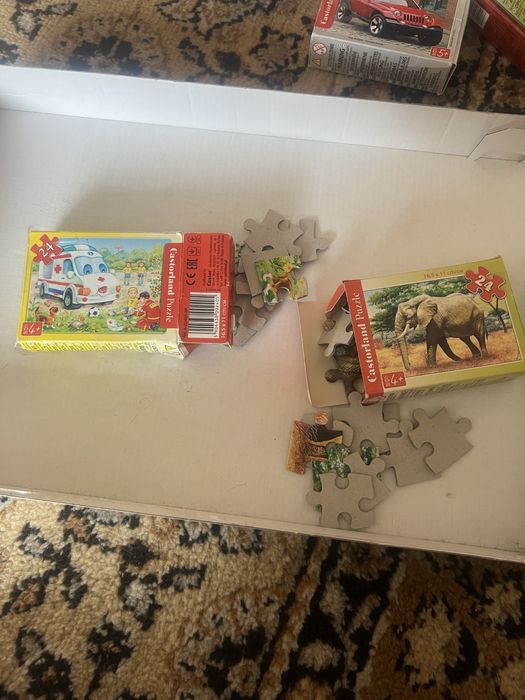 Пазли дитячі 3-5 років 100 гр за все