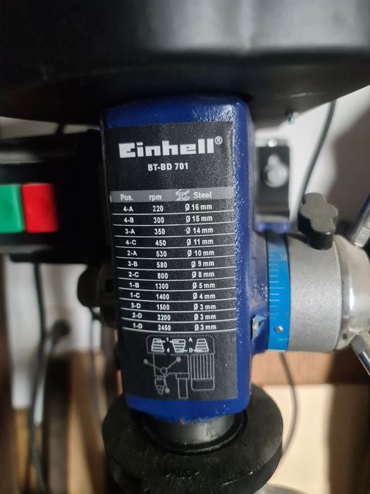 Berbequim de coluna Einhell BT-BD 701