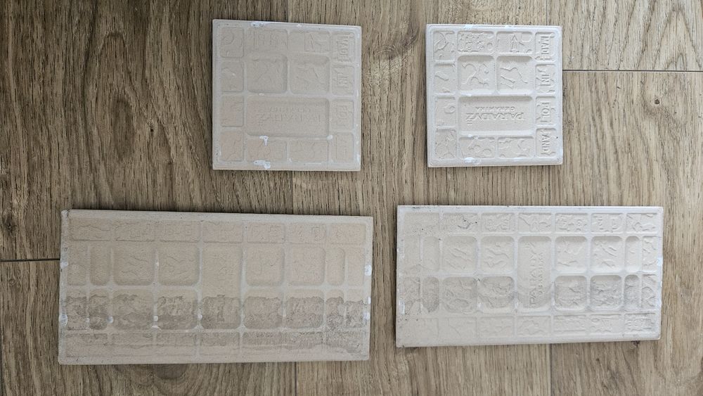 Białe płytki Paradyż 10 x 10 oraz 20x 10 cm