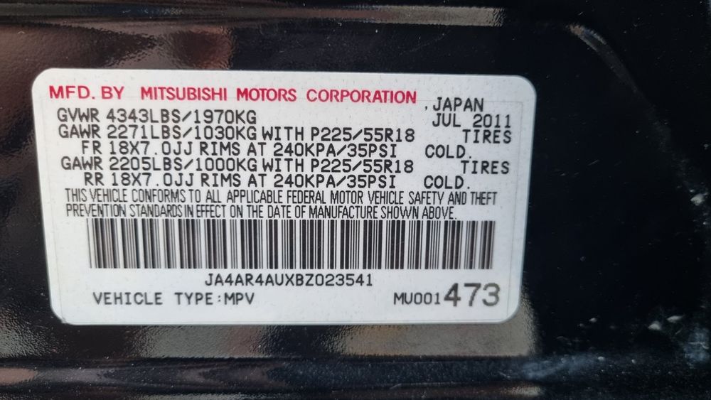 Mitsubishi Outlander sport 4x4