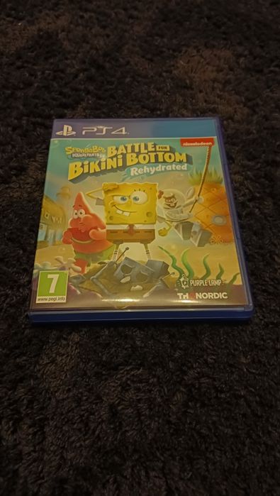 SPONGEBOB Battle For Bikini Bottom Rehydrated PL PS4