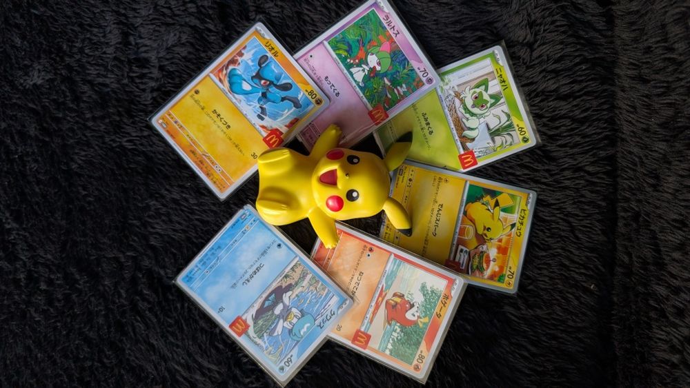 Игрушка Покемон пикачу Макдональдс happy Meal Pikachu япония