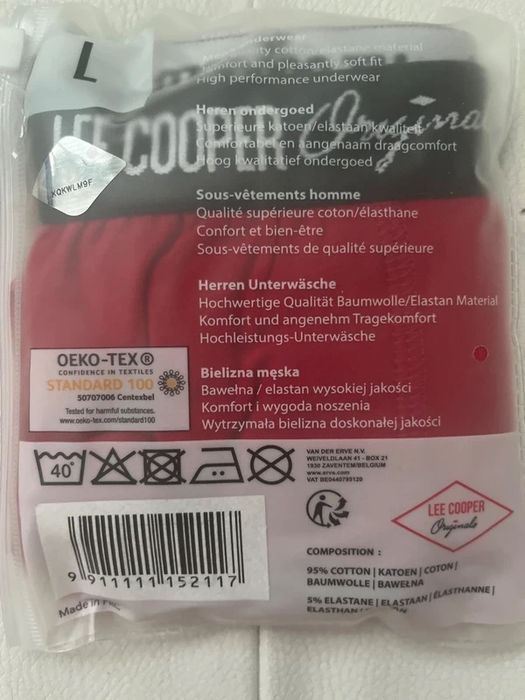 Bokserki 1 pack Lee Cooper-L