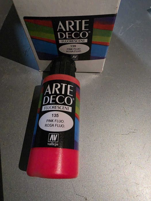 Tintas Vallejo Arte Deco Fluorescent