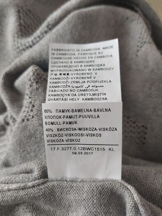 Swetr szary Benetton