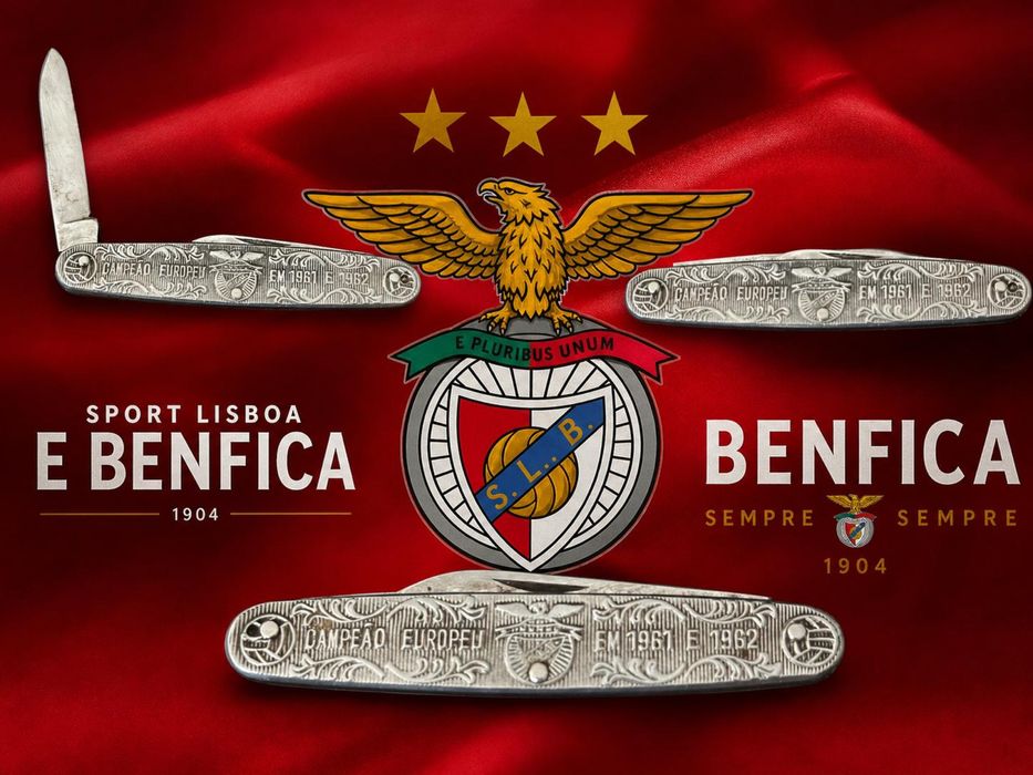 Canivete  do benfica campeão europeu