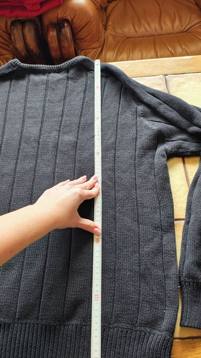 Sweter bawełniany męski XL