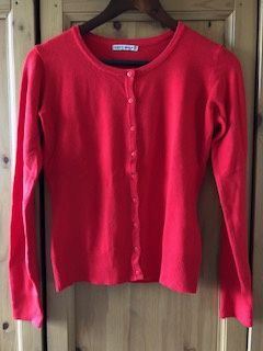 Sweter GREY WOLF S czerwony