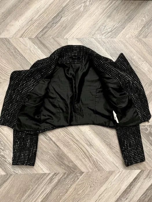 Reserved ramoneska kurtka czarna ciepła na suwak rozmiar 34 XS