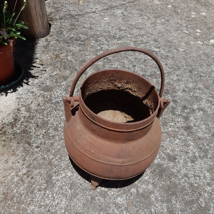 Panela ferro vintage