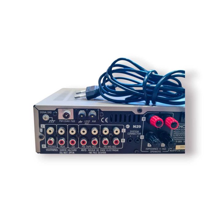 Amplificador / Receptor Estéreo Denon DRA-F100 – 2x40W – Entrada Phono