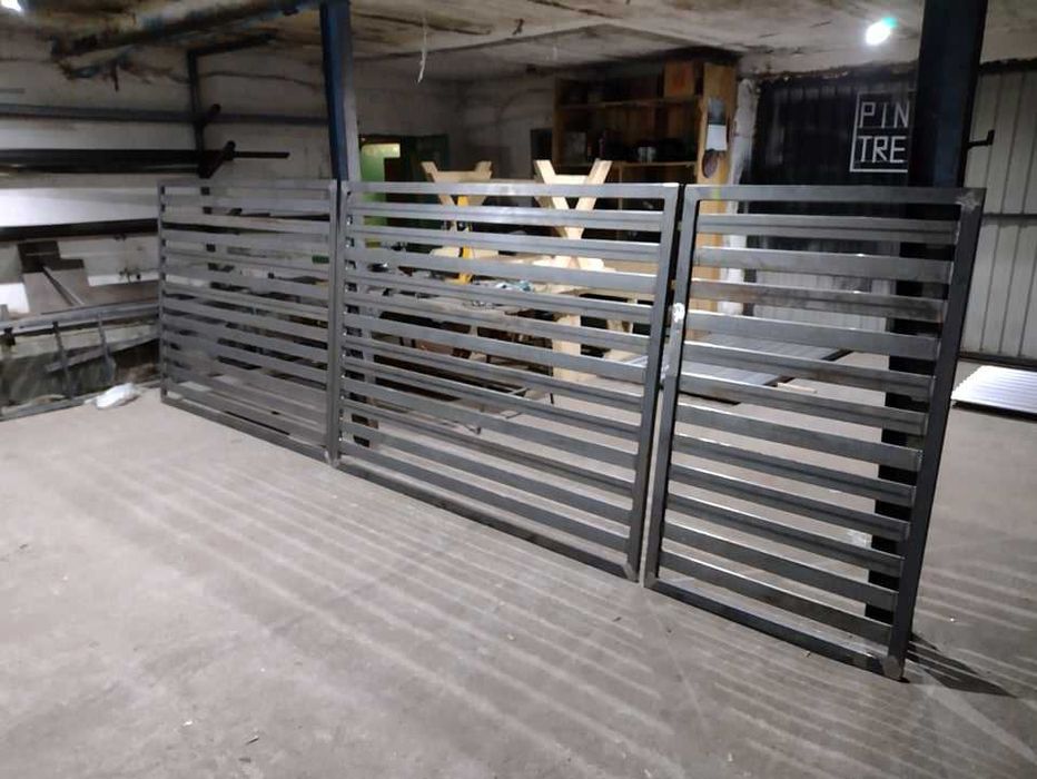 brama ogrodzeniowa z furtką x