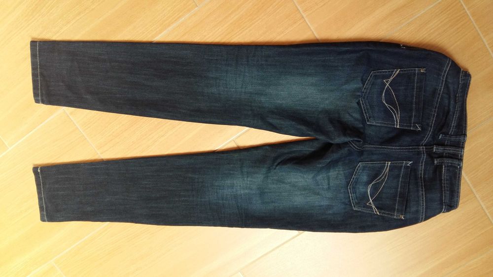 Spodnie Boyfriend Next M /L jeans proste ciążowe regulacja w pasie