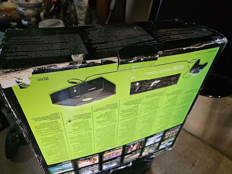 Xbox clássica preta