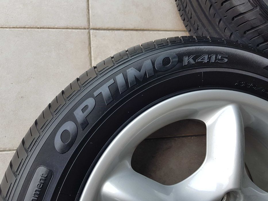 Koła felgi do VW Transportera T5 T6 Caravelle 7,5x17 et40 5x120 opony Hankook 225/60/17 7-7,5mm Multivan