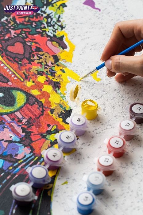 Топ Картина по номерах, малювання по номерах фарбами, набір для творчо