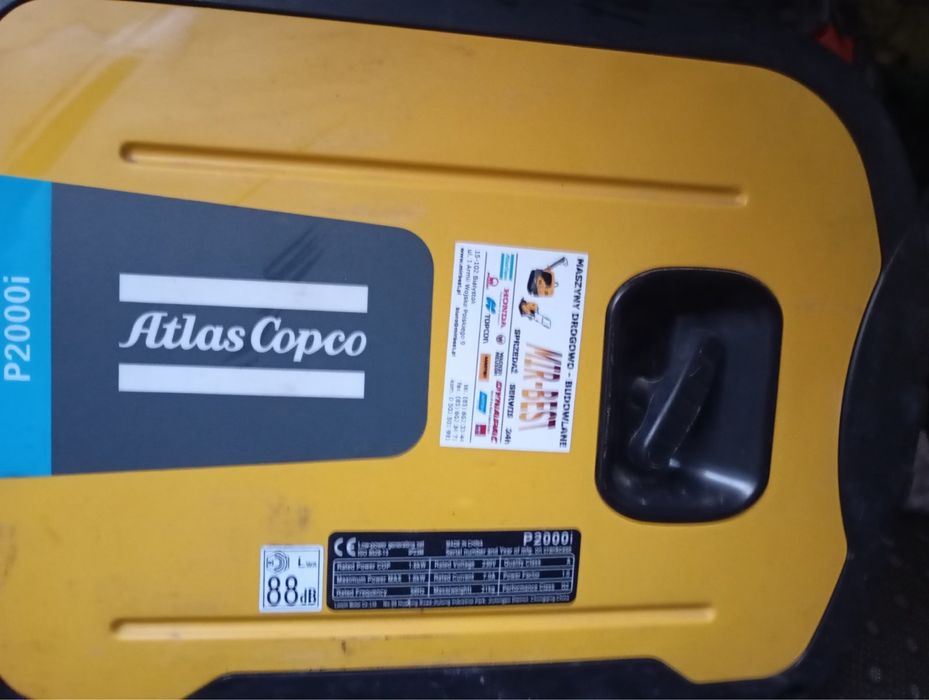 Інверторний генератор Atlas Copco P2000i