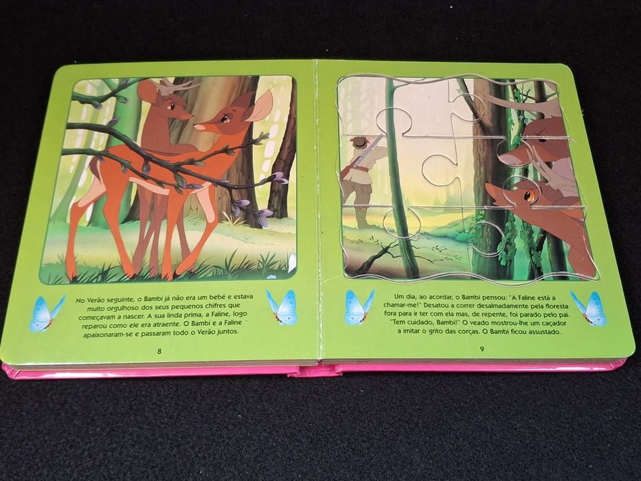 Jogo + Livro-puzzle, completos como novos