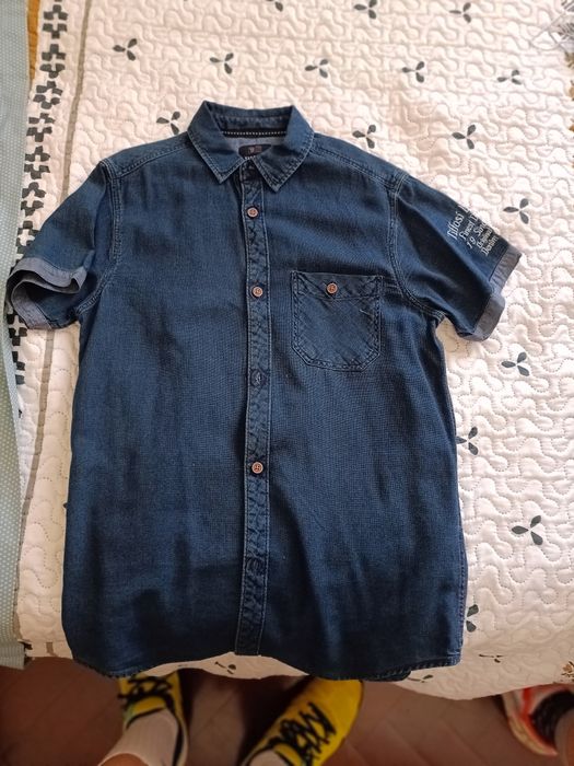 Camisa azul tiffosi 11/12 anos