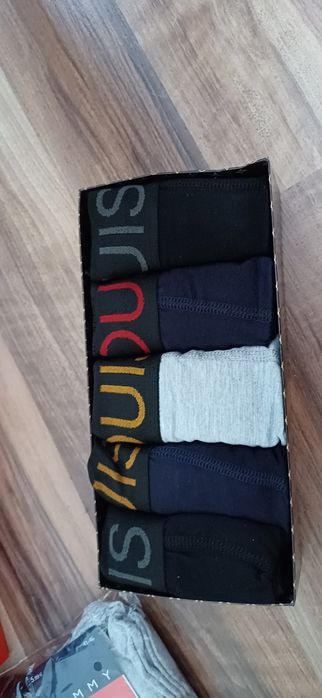 Bokserki  i skarpety