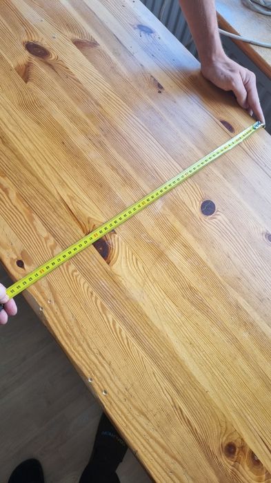 Biurko sosnowe 130x55