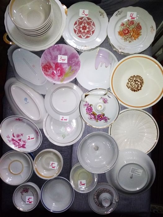 Тортовница.Конфетница трёхлепестковая.Стекло.Хрусталь.Посуда врем.СССР