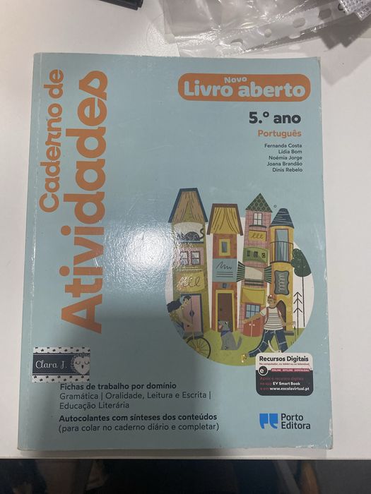 CA novo livro aberto 5ano Português