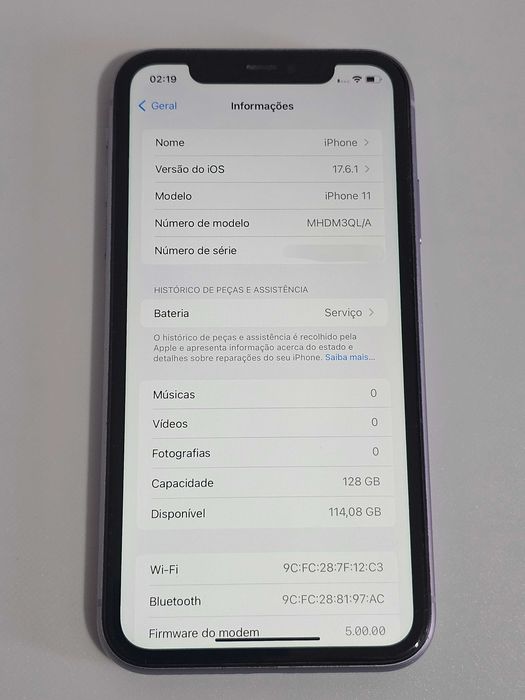 Iphone 11 128Gb. 100% Bateria original.  Excelente