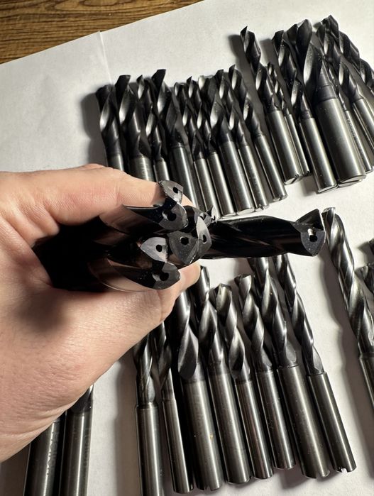 Сверло Helion твердосплавное монолитное с каналами СОЖ поД заточку б/у