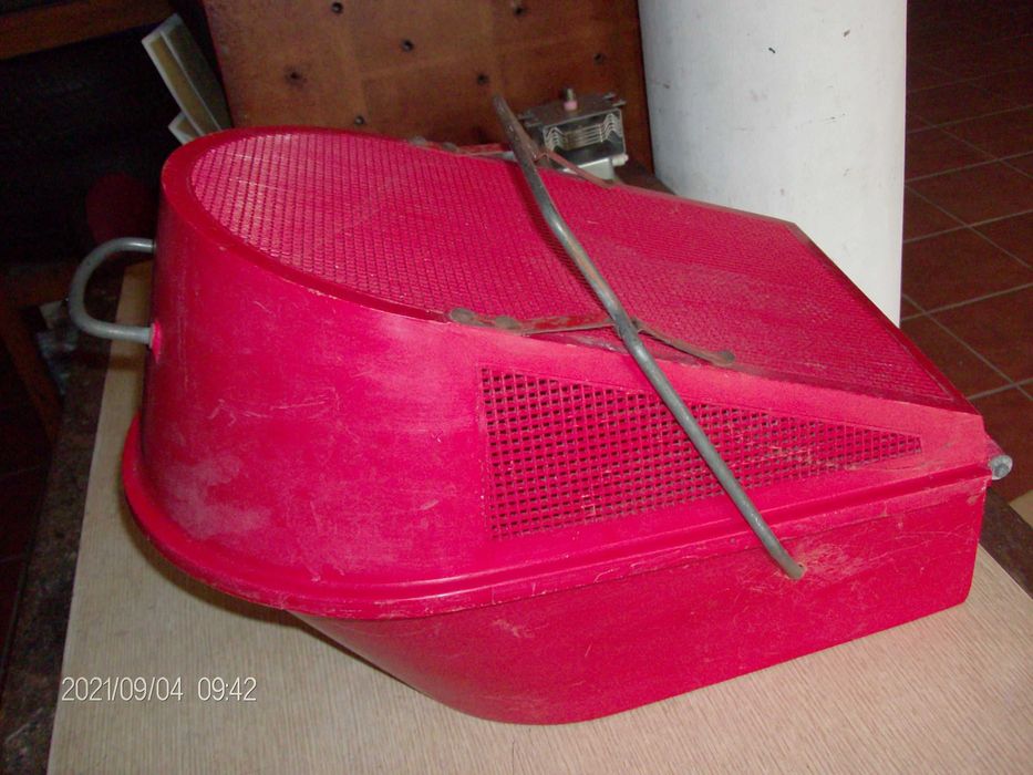 Cesto máquina corta relva