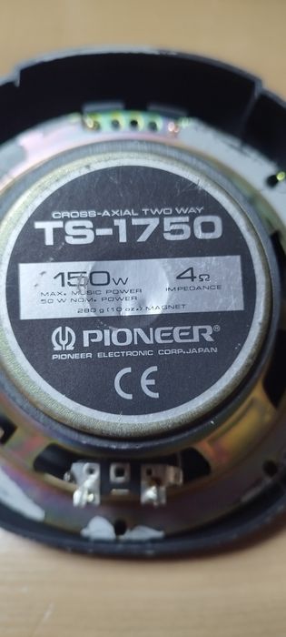 Динамики в авто pioneer TS-1750