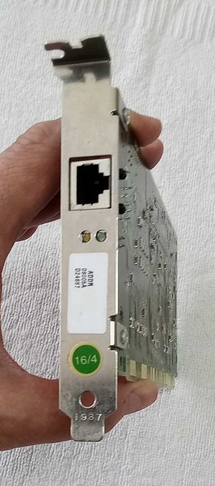 [PC Vintage] Placa de rede IBM Token Ring - ISA