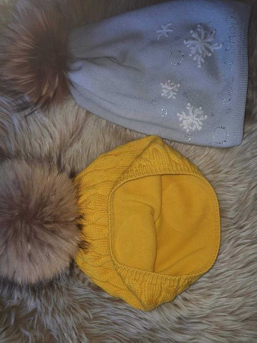 Теплая зимняя шапка reima шерсть флис