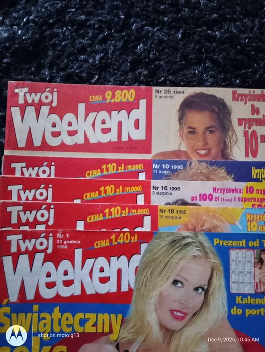 Zestaw czasopism Twój weekend vintage