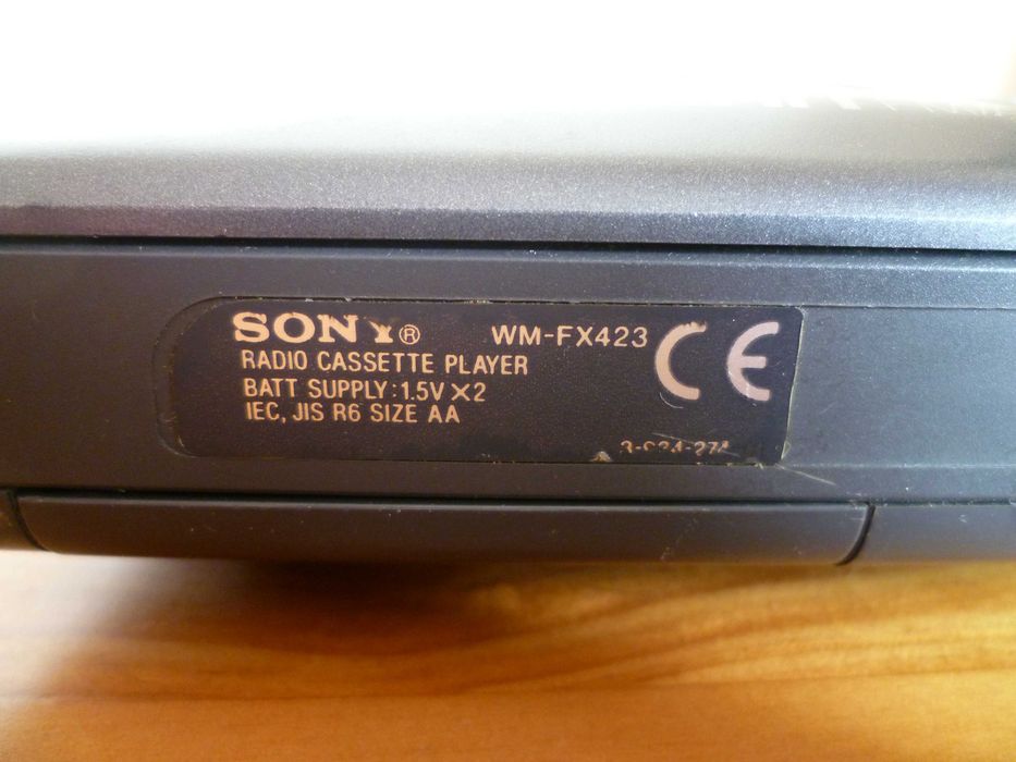 Walkman WM FX 473 Sony vintage anos 90