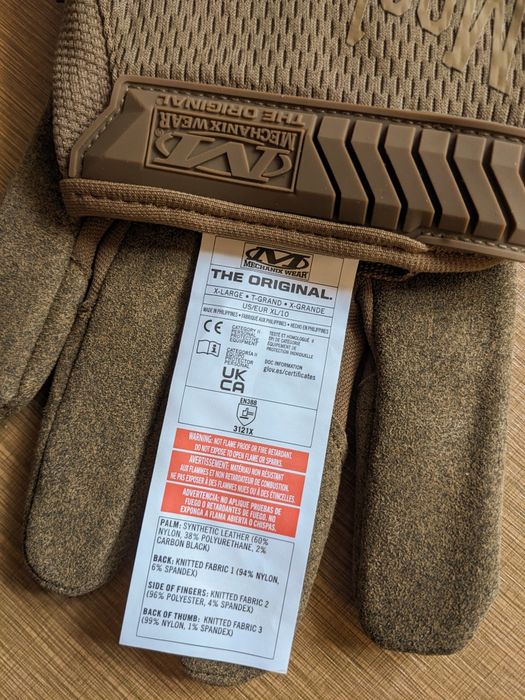 Рукавиці Механікс (Mechanics wear) XL/10