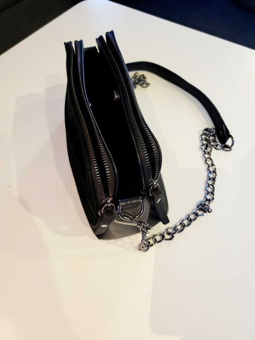 Torebka damska Ryłko, czarna