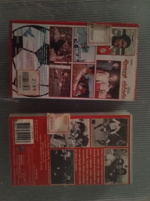 2 cassetes VHS Eusébio pantera negra