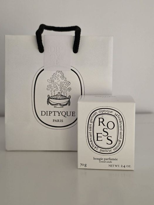 Świeca Diptyque Roses 70g I torba papierowa