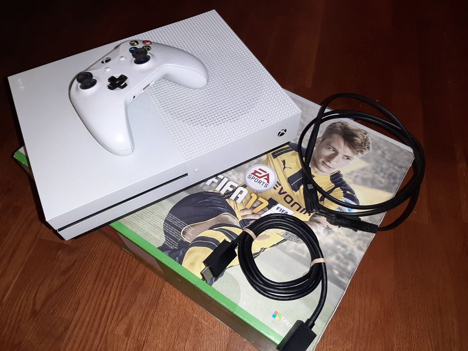 NIE WYSYŁAM Gry! Pady! Konsola Xbox One S + oryginalny pad + okablowan