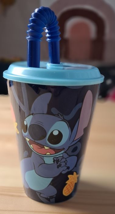 Lilo i Stitch kubek z rurka
