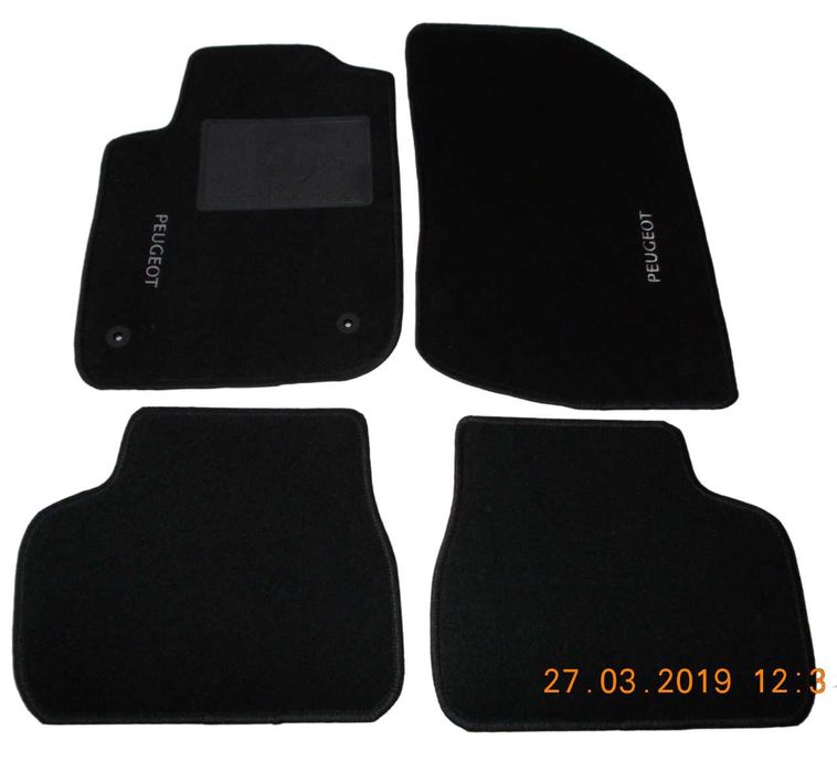 4 Tapetes Peugeot 206/307/308/407/508/2008/3008