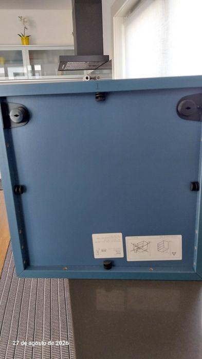 2 Cubos IKEA Eket Azul 35x25x35cm