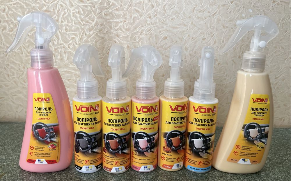 Розпродаж/Автохімія/Поліроль панелі/пластику/Вишня/Нова машина/Лимон