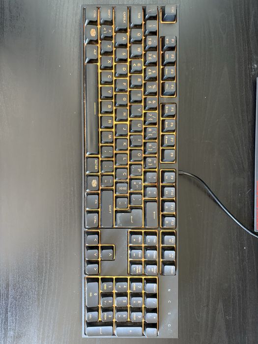 Teclado Coolermaster masterkey lite