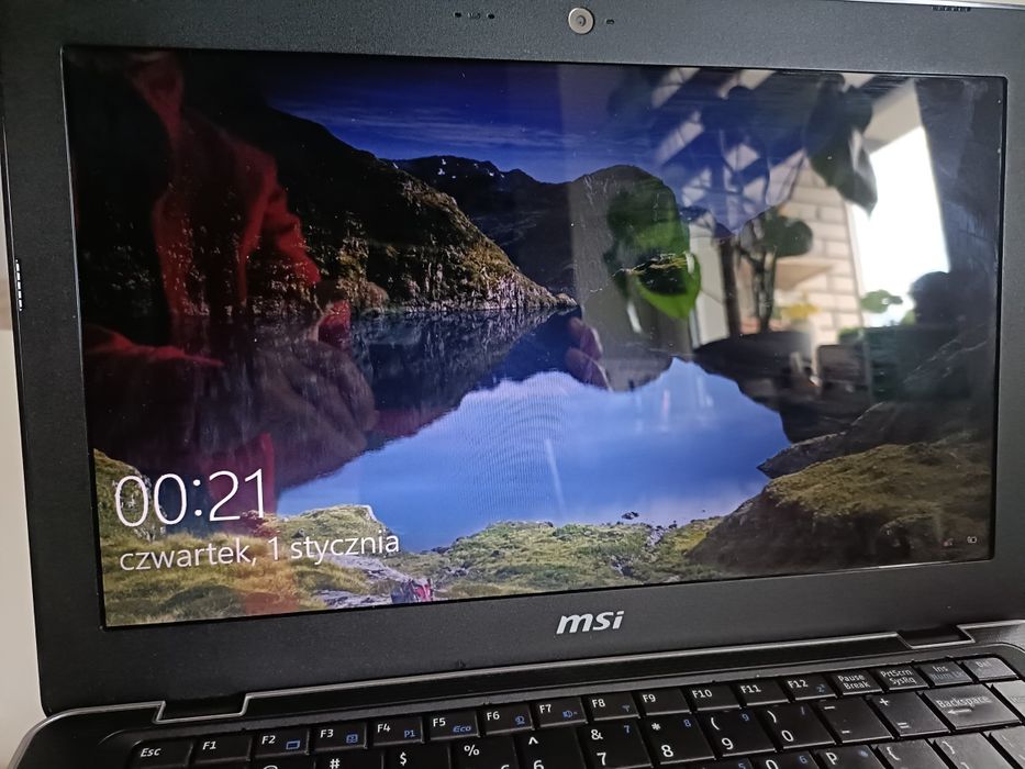 MSI x400 Komputer laptop na części